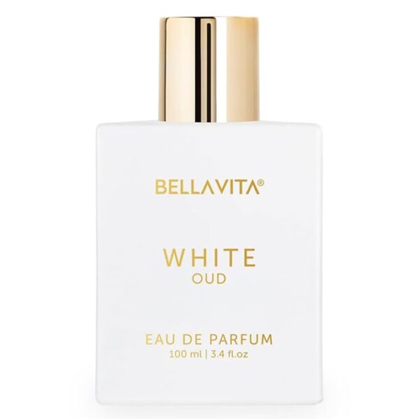 BELLAVITA White Oud Unisex Eau De Parfum Perfume with Orange, Patchouli, Musk|Premium, Long Lasting Oud & Fruity Fragrance for Men & Women,100ML - Image 2