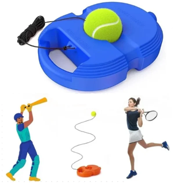 Tennis Trainer Rebound Ball Set,Tennis Balls Solo Tennis Training Equipment,Practice Ball with String, Portable Training Tool for Kids and Adult (Pack of 1 Set) - Image 2