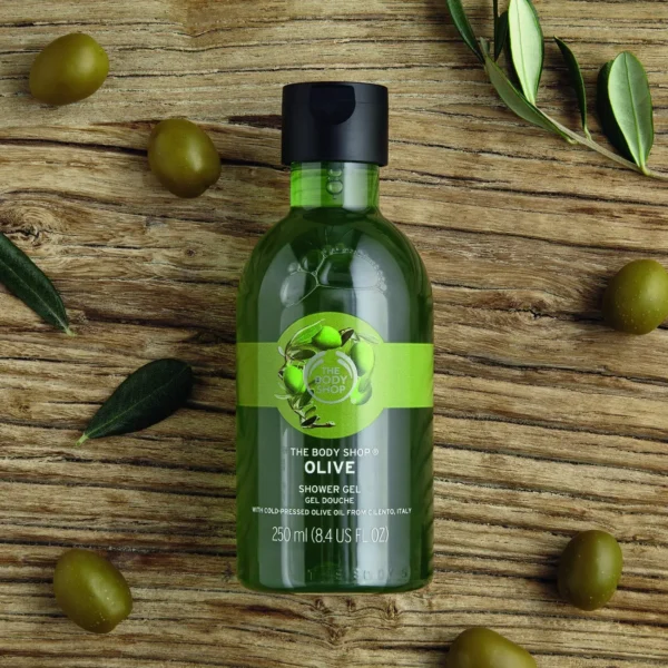 The Body Shop Olive Bath Shower Gel, 250 ML - All Skin Types | Cleanse & Refresh |Vegan - Image 2
