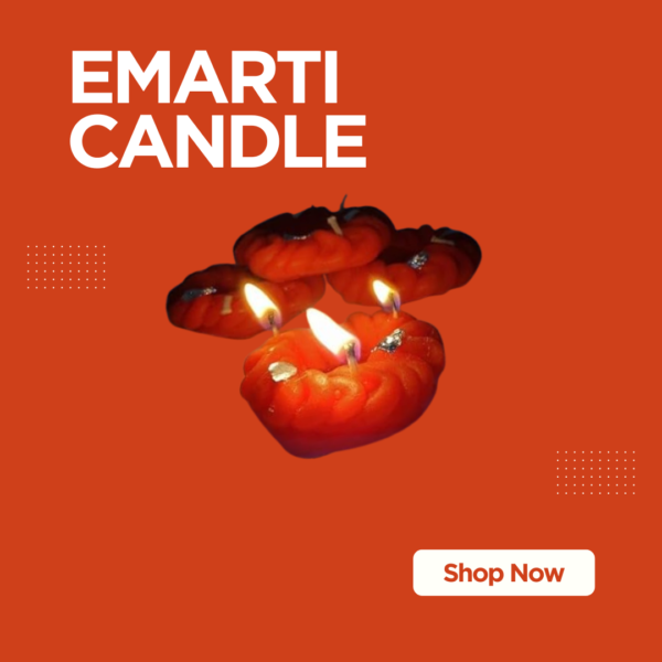 Set of 2 , Red Colour Emarti Shape - Image 2